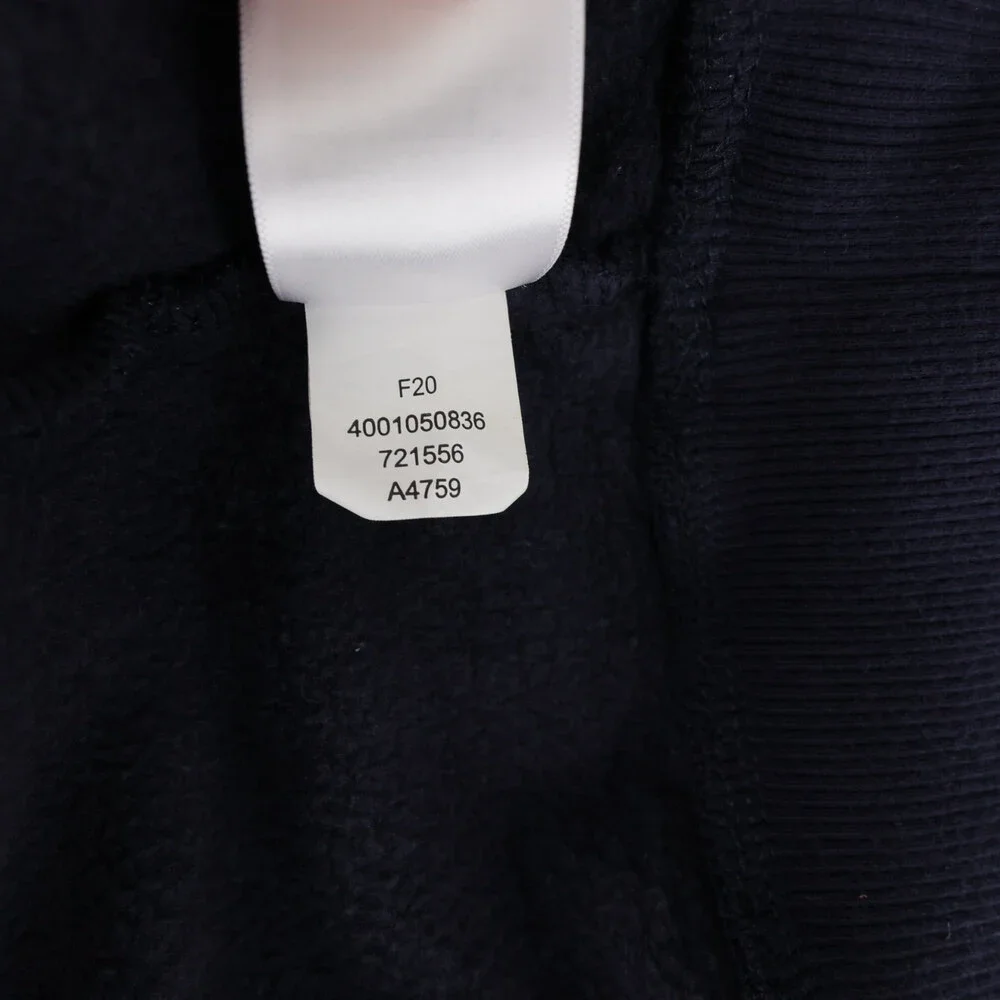 The North Face Sweatshirt Mens L Navy Blue Snap Neck Pullover Fleece Long Sleeve